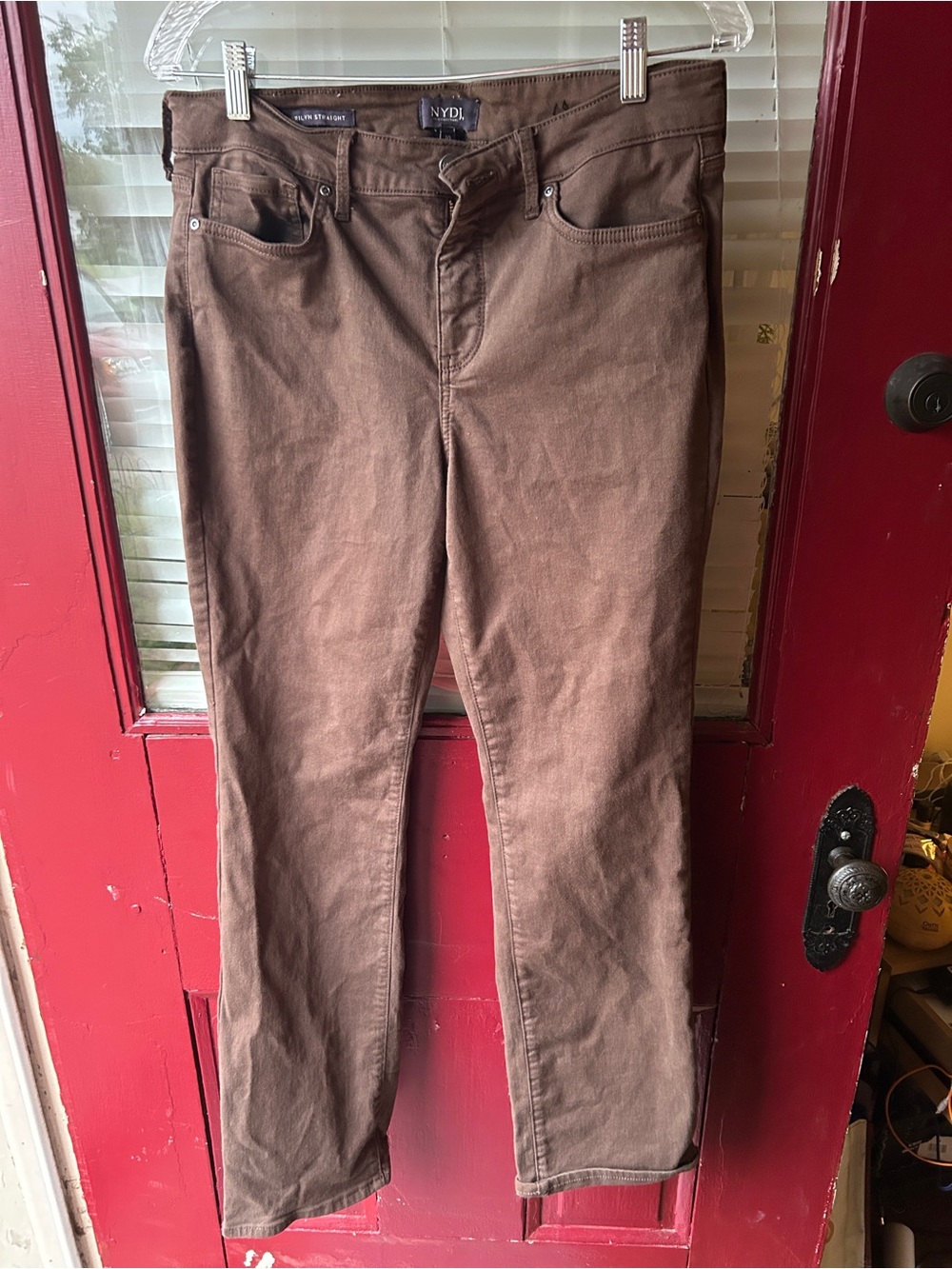 NYDJ brown jeans